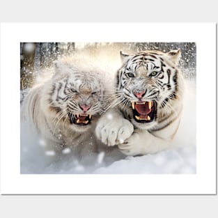 Tiger Animal Nature Majestic Wilderness Posters and Art